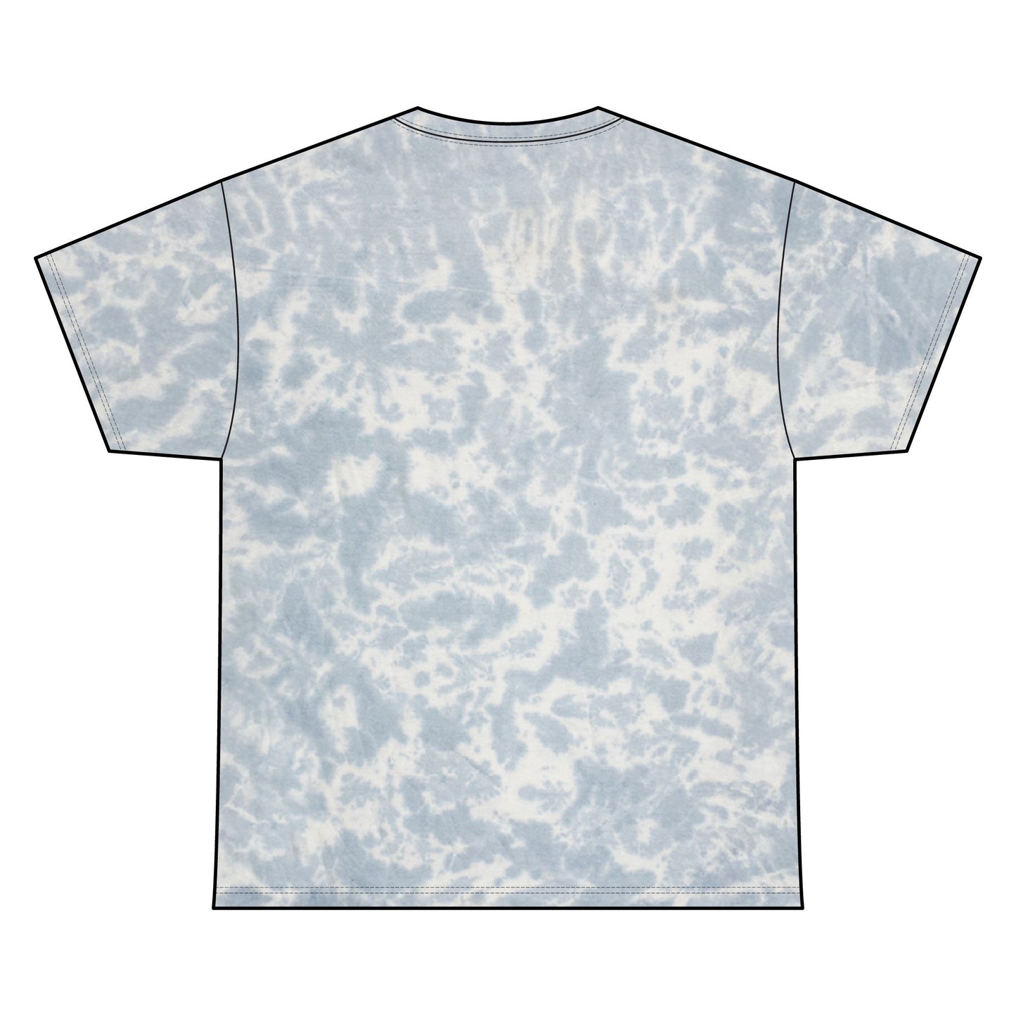 Mushroom Man Tan Tie Dye Cotton Tee
