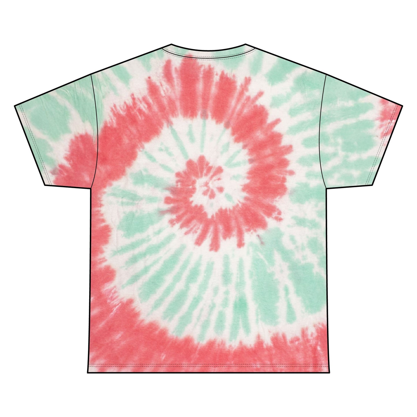 Mushroom Man Tan Tie Dye Cotton Tee