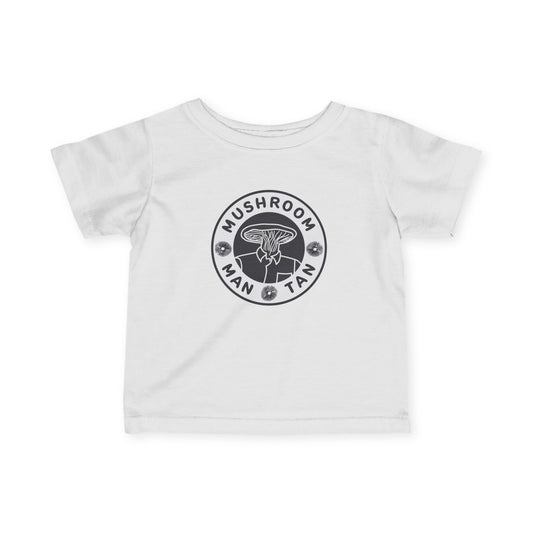 Mushroom Man Tan Infant Tee