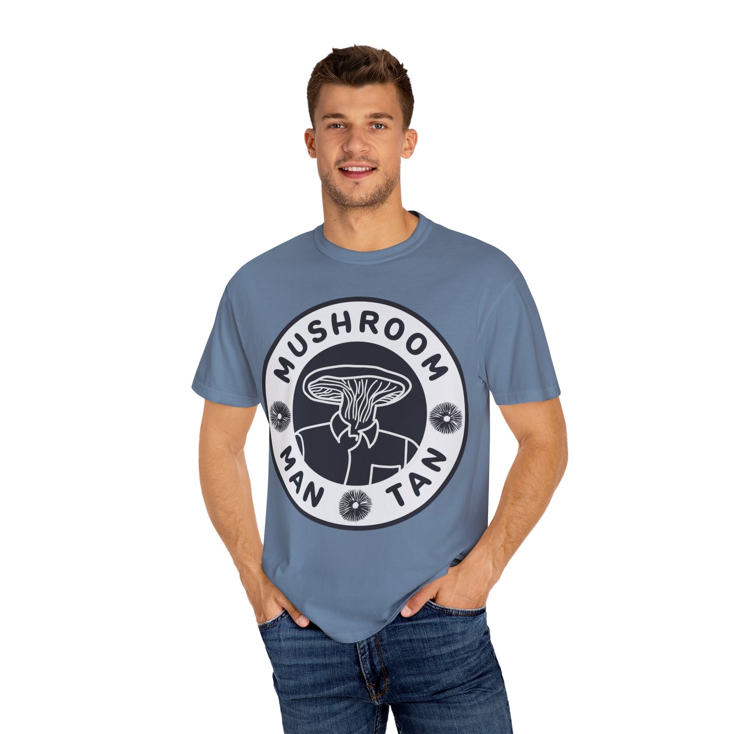 Mushroom Man Tan T-Shirt