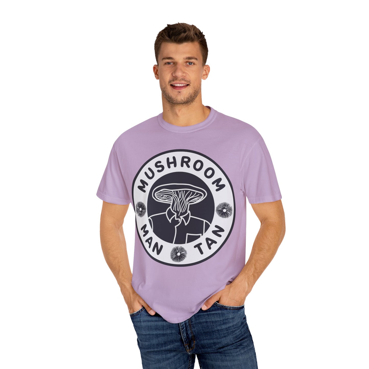 Mushroom Man Tan T-Shirt
