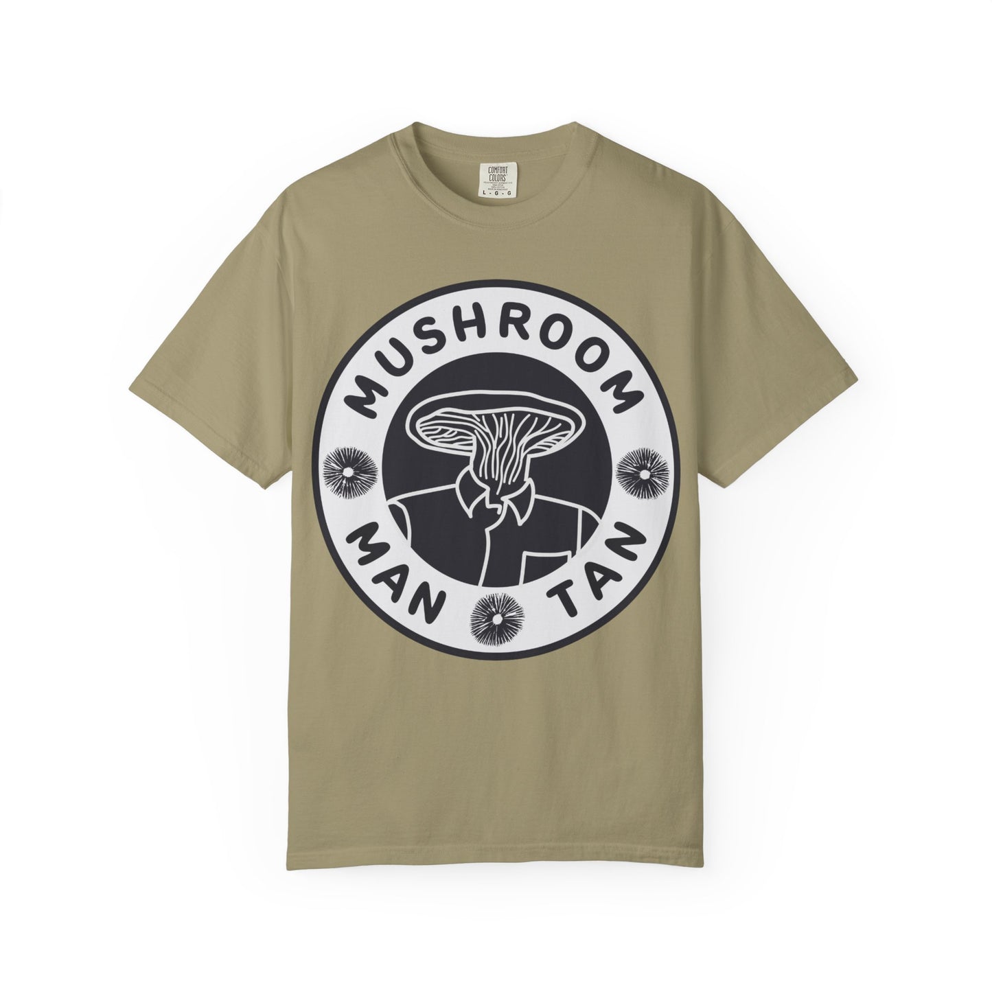 Mushroom Man Tan T-Shirt